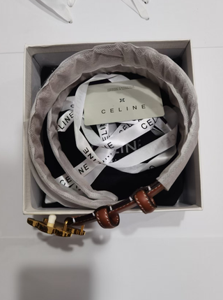Cinturón Celine cuero mujer 95cm