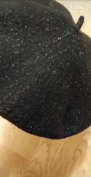 Boina Seeberger Lana Talla Única Negra