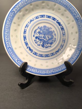 2 Pires Bago de Arroz Dragão Porcelana China