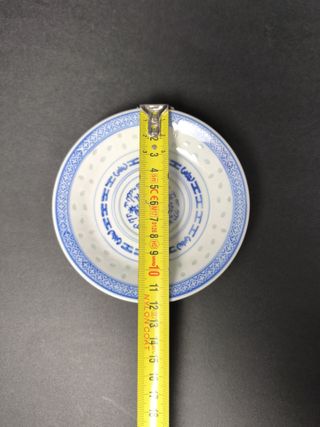 2 Pires Bago de Arroz Dragão Porcelana China