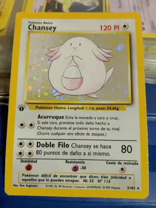 Cartas Pokémon Primera Edición.
