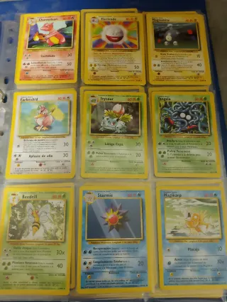 Cartas Pokémon Primera Edición.