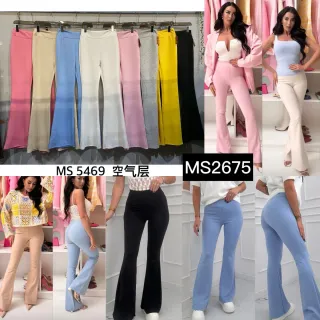 Pantalón campana talla única