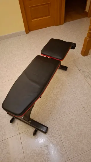 Banco de gimnasio ajustable