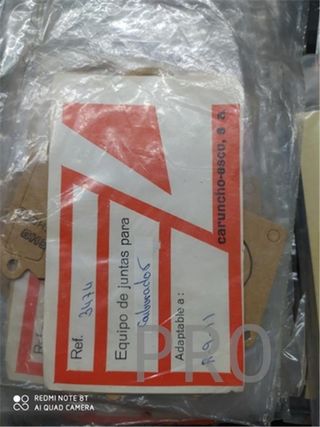 kit juntas de carburador Renault 9, 11