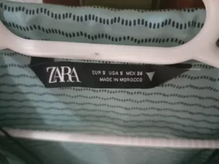Camisa Zara satinada mujer