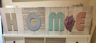 Cuadro decorativo HOME