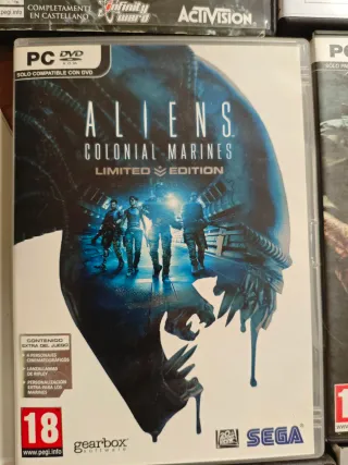 Consegna di giochi PC: Call of Duty, Aliens, Naraba