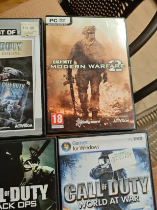 Consegna di giochi PC: Call of Duty, Aliens, Naraba