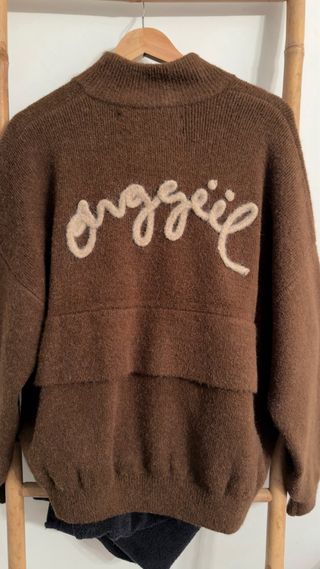 Chaqueta Orggeil 100% Lana Marrón