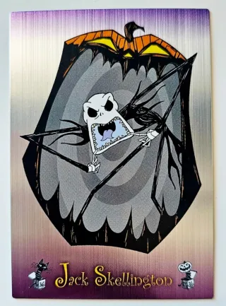 Carta Jack Skellington Incubo Prima di Natale 2004
