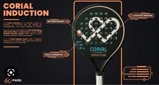 Pala Padel Corial Technical Induction NUEVA
