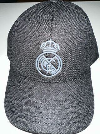 Gorra Real Madrid Negra y Blanca