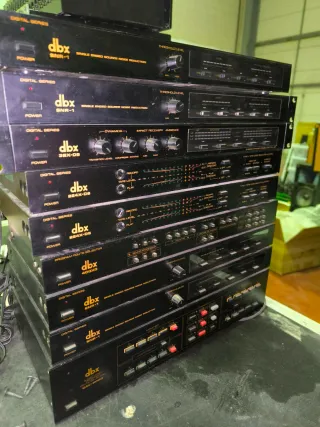 Lote de equipos DBX varias referencias