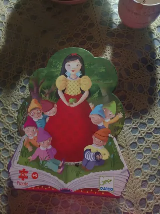 Puzzle Djeco Blanche Neige 50 piezas