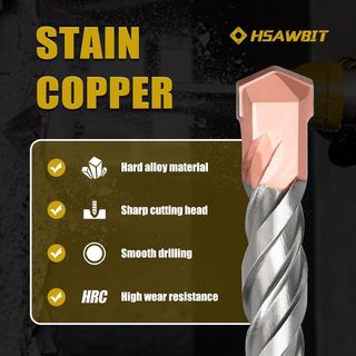 Broca de mampostería SDS de 6 mm x 350 mm de largo