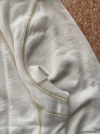 Sudadera Levi's Blanca con Capucha Talla L