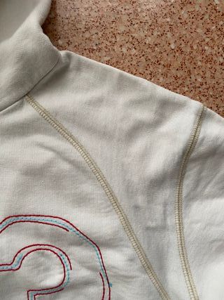 Sudadera Levi's Blanca con Capucha Talla L