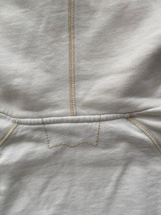 Sudadera Levi's Blanca con Capucha Talla L