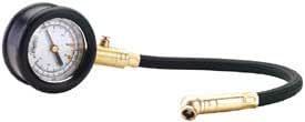 Draper Medidor de presión de neumáticos con Mangue