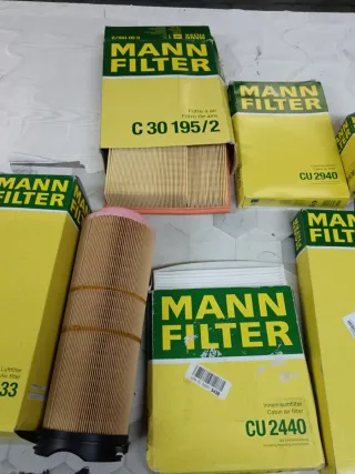 Filtros Mann y Bosch para Coche