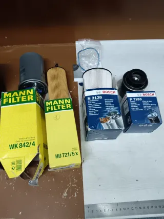 Filtros Mann y Bosch para Coche