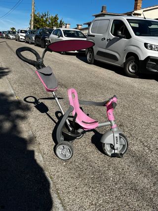 Triciclo infantil rosa FESER