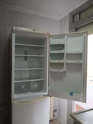 Nevera Congelador LG Blanca