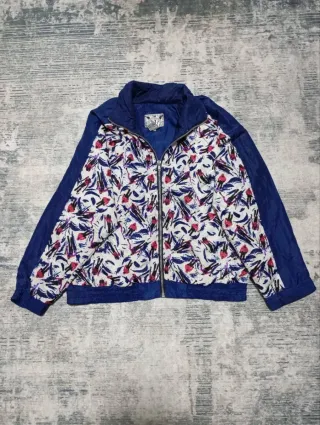 Giacca vintage uomo 90s multicolor