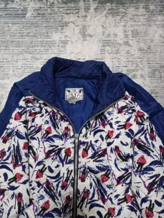 Giacca vintage uomo 90s multicolor