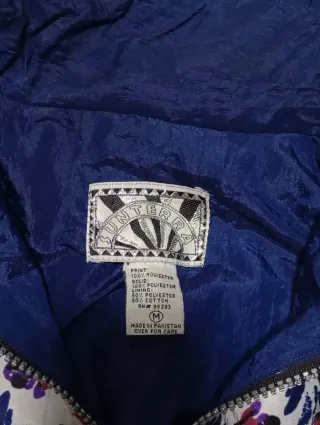 Giacca vintage uomo 90s multicolor