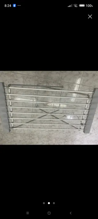 Tendedero eléctrico plegable