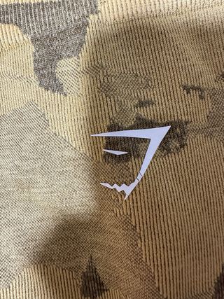 Gymshark Pantalón Corto Estampado Camuflaje