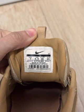 Nike Air Max 97 Talla 38 Gold