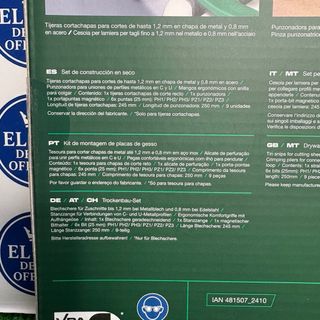 Parkside Set Construcción en Seco