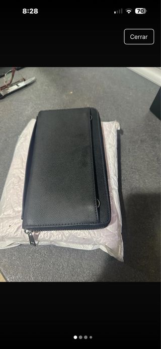 Billetera Zara Negra Caballero