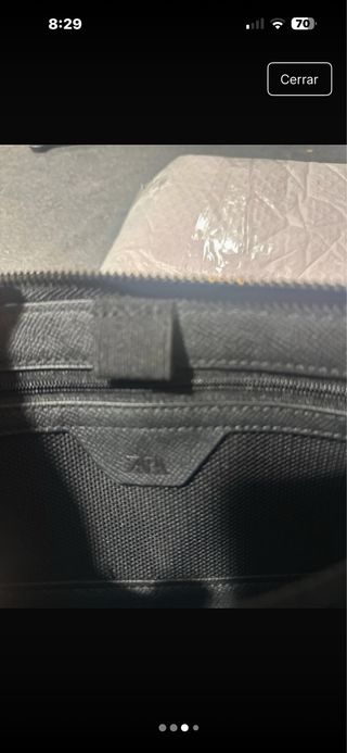 Billetera Zara Negra Caballero