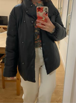 Chaqueta Mango Negra Talla S/XS