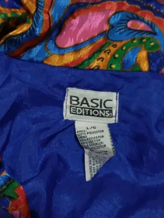 Giacca bomber vintage uomo 90s multicolor