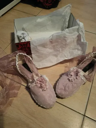 Borse di comunione beige e rosa