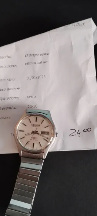 Citizen Automatic Seven Eagle Day Date