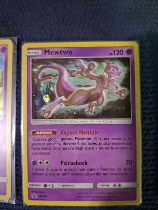 Carta Pokémon Mega Charizard EX, lugia y mewtwo