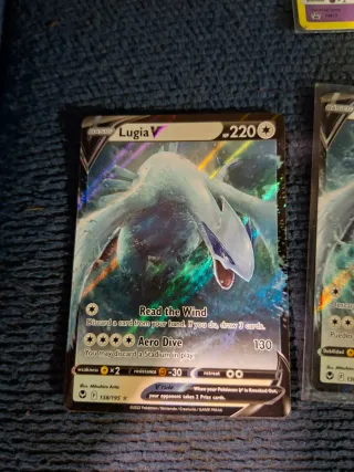 Carta Pokémon Mega Charizard EX, lugia y mewtwo