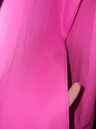 Camisa oversize rosa talla S