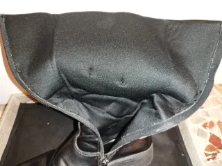 Stivaletti bambina con risvolto glitterato num. 34