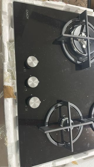 - Candy Moderna CSG63B4PB, Placa Gas 60CM, 3 Fue