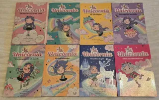 8 Libros colección Uncornia de Ana Punset.