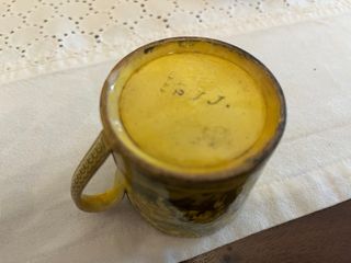 Tazzina in ceramica decorata