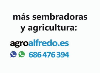 Sembradora GIL cereal 17 brazos 2,60 metros.