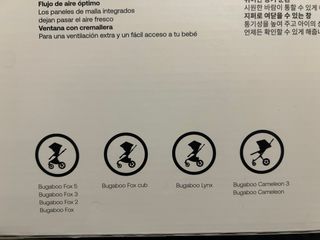 Capota ventilada Bugaboo Rosa